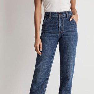 MADEWELL The Perfect Vintage Straight Jeans NWT